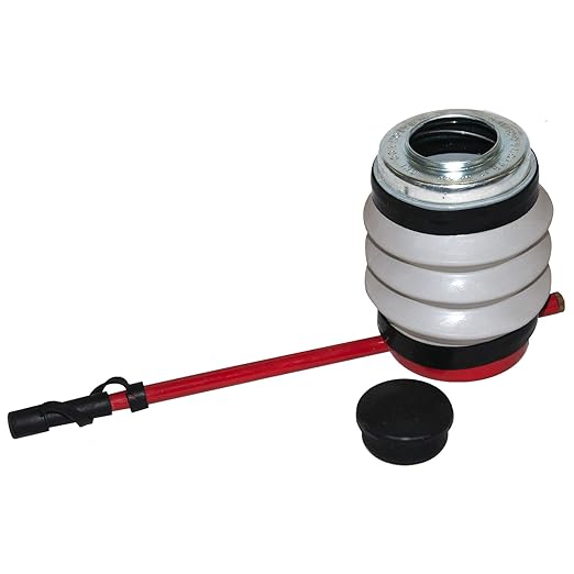 Insecticidal Duster with Red Powder Coating – Durable Lightweight Pest Control Tool – Easy-to-Use for Precise Insecticide Application