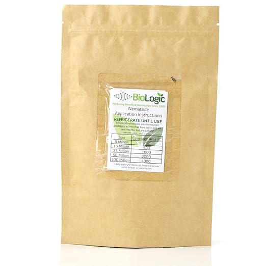 BioLogic's Scanmask Beneficial Nematodes Steinernema feltiae Sf Nematodes for Natural Insect Pest Control (100 Million with Applicator)