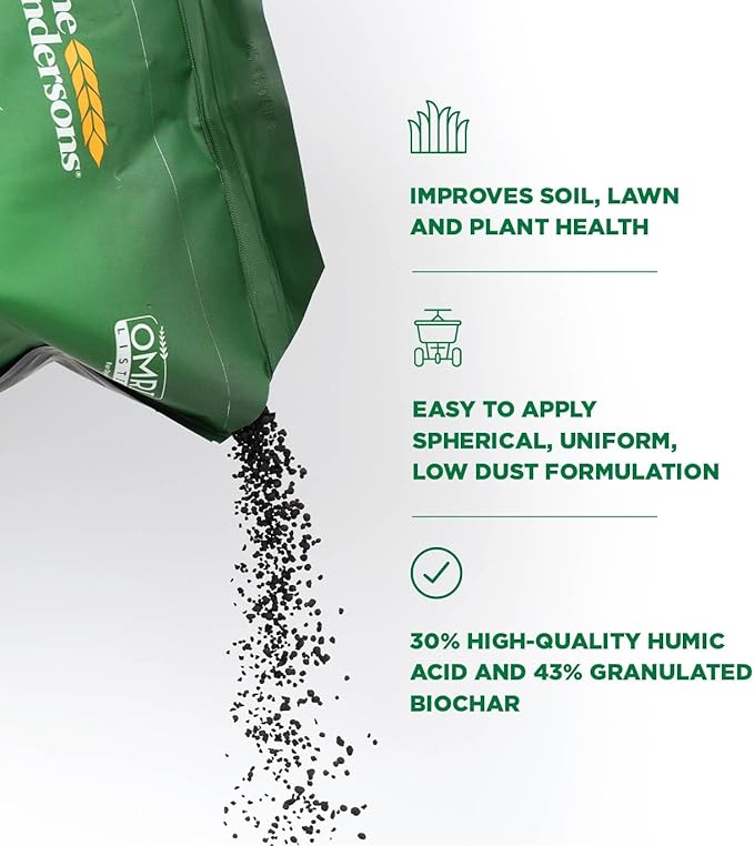 The Andersons HumiChar Organic Soil Amendment with Humic Acid and Biochar Covers 12000 sq ft (12 lb)