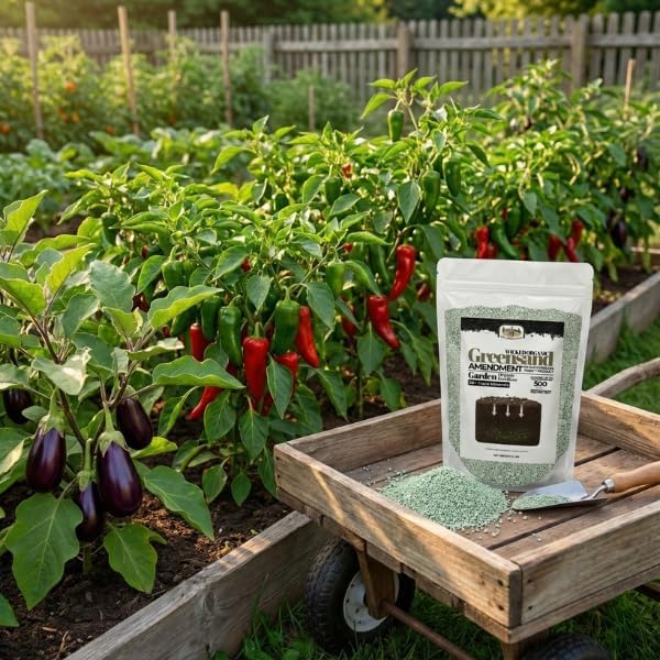 Old Cobblers Farm Greensand Fertilizer Soil - Lawns Gardens Trees Shrubs Container Plants - Organic Sustainable Soil Improvement (5 lbs | 10 lbs | 15 lbs | 20 lbs) (5lbs)
