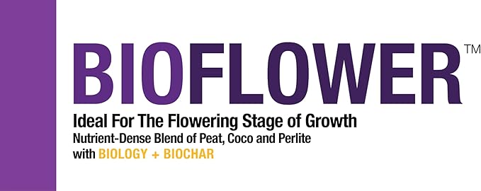 BIOFLOWER - 1.5cu ft - Bag - Blend of Fine Coir Coarse Peat &amp Super Coarse Perlite