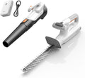 Litheli Cordless Leaf Blower and 20 Hedge Trimmer kit 1 * 2Ah Battery Include Work with Litheli U20 20V System (1 * 2Ah Battery Include)