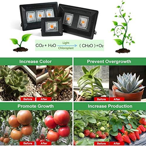 Fengyan LED Grow Light 150W AC 220V PhytoLamp For Plants Flower Seeding IP65 Waterproof Full Spectrum Plants Lamp LED Street Lamp