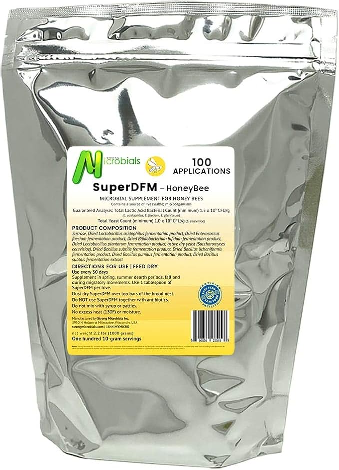 SuperDFM-Honeybee Probiotic Supplement 100 Applications