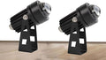 2PCS Led Beam Light Outdoor Buried Lamp 5W Wall Lamp Landscape Lighting IP65 Waterproof Narrow Beam Spotlight for Garden Courtyard Yard Lawn(White)