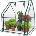 Gardzen Mini Greenhouse Heavy Duty Portable Green House Clear Tent Small Greenhouse for Indoor Outdoor Plants 36.2”(L) x36.2”(W) x42.5”(H)