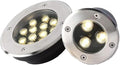 Landscape Light - 220V Ultra-Thin Underground Lamp Outdoor Recessed Spot Light LED Flood Light Beam Spotlights IP67 Outdoor Waterproof Lawn Lamp Garden Underground Lamp(Red1W)