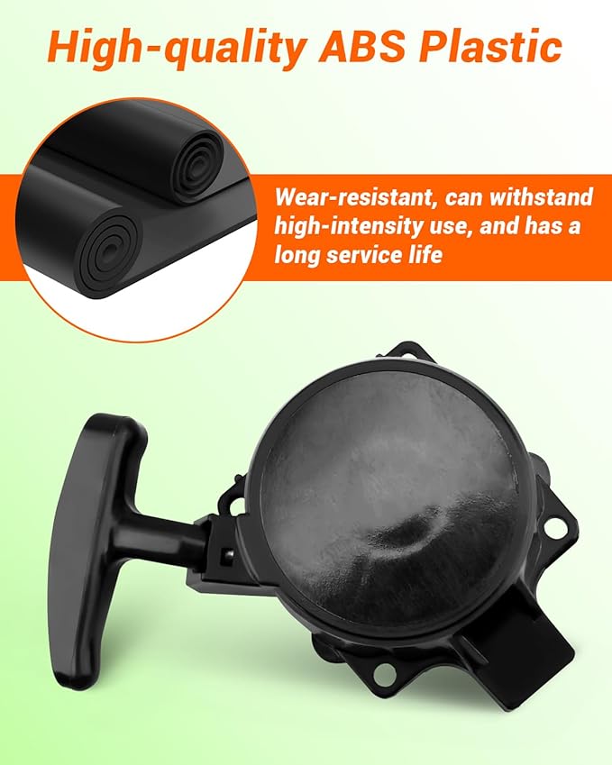 Leaf Blower Recoil Starter and Housing Kit Fit for Husqvarna 125BT Backpack Blowers Replace 531009652 Leaf Blower Recoil Starter Assembly