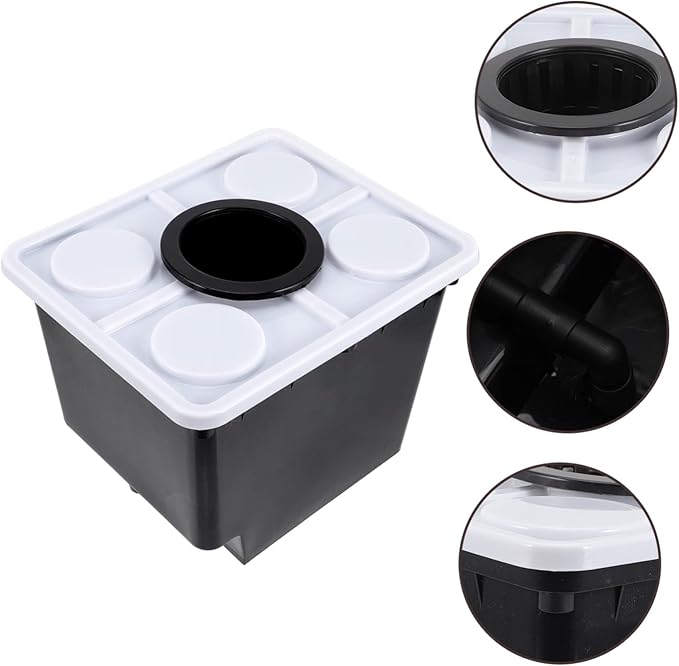 Soilless Hydroponics System Baskets for Indoor Plant Container and Gardening