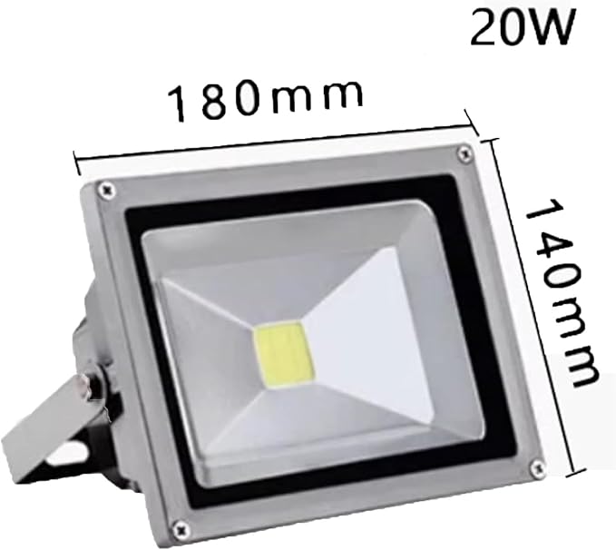 Outdoor Spotlight Ground Floodlight 220V Low Voltage Led Beam Light IP65 Waterproof Landscape Tree Light for Garden Patio Pathway Construction SearchlightRGB+Remote Control 20W