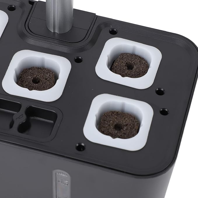 Hydroponic Indoor Garden Kit Smart Automated System with LED Grow Lights Space Saving Compact Design for Easy Home Herb and Vegetable Growing