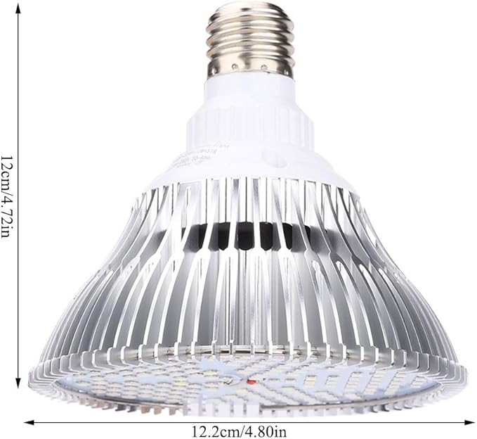 150LED 100W E27 Plant Grow Light Lamp High Efficiency Growth for Greenhouse Hydroponic Plants