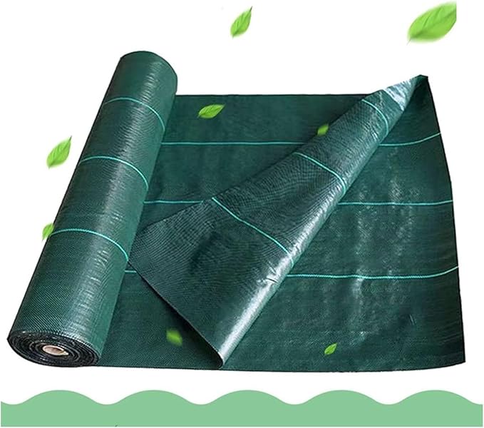 Driveway Fabric Weed Barrier Landscape Fabric Weed Control Film Barrier Fabric Garden Ground Cover(1.22x31m/4x100ft)