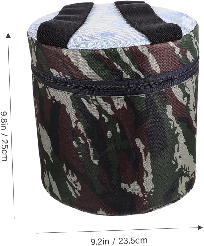 TIDTALEO Portable Outdoor Gardening Foam Stool with 25cm Height and Storage Pouch Lightweight Farming Workseat for Garden Camping Fishing and Planting Tasks Random Style