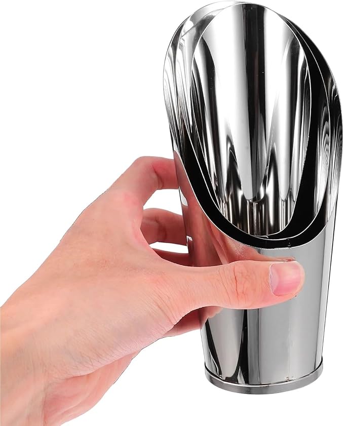 Bonsai Soil Scoop 3Pcs Stainless Steel Outdoor Bamboo Plants Bonsai Cup Horticulture Tool Hand Soil Scoops