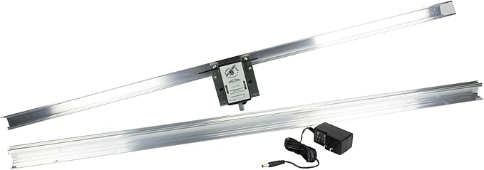 Light Rail 4.0 AdjustaDrive Kit Motor w Rail Robotic Grow Light Mover Solidly Made in The USA