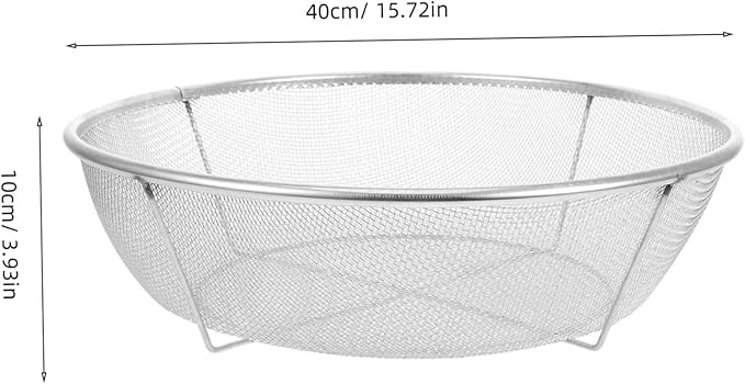 Soil Compost Sifter High Efficiency Filtration Mesh Sieve Versatile for Gardening Soil Collector No Burrs