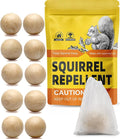 Squirrel Repellent Outdoor Chipmunk Repellent for Garden Attic &amp Bird Feeders Keep Squirrels and Chipmunks Away from Homes Cars &amp Garages 90 Days Protection Safe for Kids &amp Pets – 10