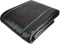 HHYTR Heavy Duty Weed Control Membrane 6ft - Durable Ground Cover Fabric for Garden and Driveway Landscape(1.8mx100m)