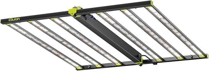 NHI 6500 650W LED Grow Lights Commerial Full Spectrum Bar Style LED Grow Lamp for Indoor Plants Dimmable Daisy Chain 4x4/5x5ft Coverage Growing Lamp for Hydroponics Greenhouse Plant Growing