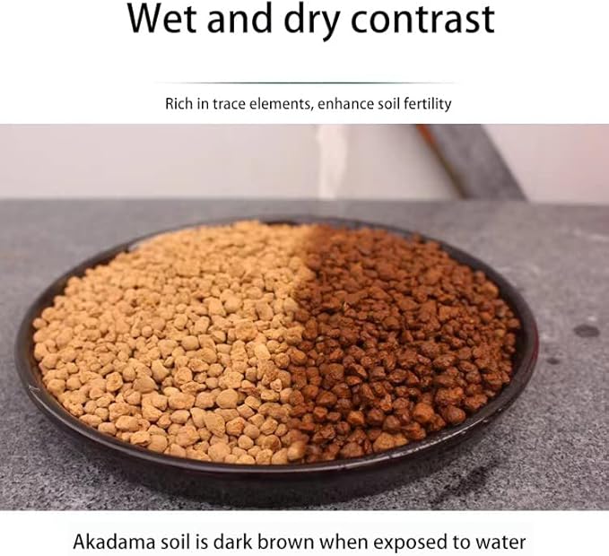 Japanese Super Hard Akadama Bonsai Soil - Extra Small Grain (2-4mm) 22 lb (14 L) | Premium Volcanic Clay Medium for Cuttings Seedling Cultivation &amp Fine-Rooted Bonsai