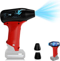 TPDL Mini Jet Blower Portable Violent Turbo Fan for Milwaukee M12 12V Battery 4-Speed Wireless High Speed Handheld Fan for Computer Key Board CleaningHair DryingCampingOutdoors (No Battery)