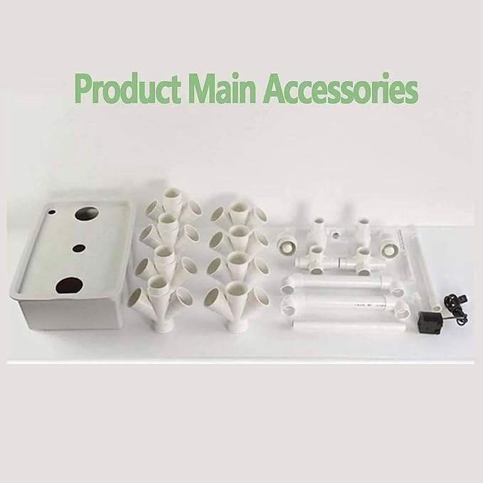 Vertical Grow TowerVegetable Plant Tower2/3/4 Columns Hydroponic Growing Kit Hydroponic Tower Grow SystemGift for Gardening Lover - Home Grow HerbsVeggies &amp Fruit16/24/32Holes16Holes