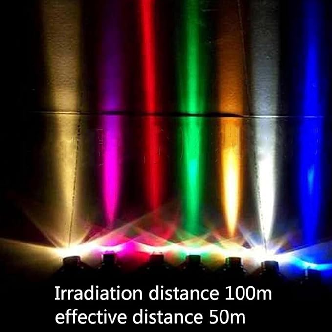 Narrow LED Beam Light - 10W Long Range Wall Lamp IP65 Waterproof Adjustable Outdoor Projection Light for Bridge Billboard Exterior Wall Building Irradiate(Cold White10W(85-265V))
