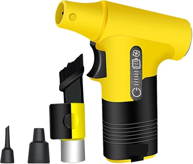 Handheld Brushless Motor Jet Fan 130000RPM Turbofan High Power Dust Blower Compressed Air Duster Type-C Charging Interface