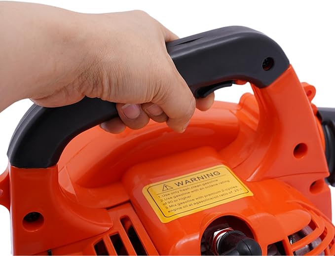Leaf Blower Gas Powered Lawn Blower Gasoline Powered 468cfm Lightweight Handheld Blower 25.4CC 2-Stroke Single Cylinder Air-Cooling Gas Blowers for Lawn Care