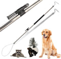 Dog Catcher Pole Animal Catch Pole Control Tool Trap Kit for Dogs Pig Fox Hog and Other Wildlife Catching - 52inch with Flashlight