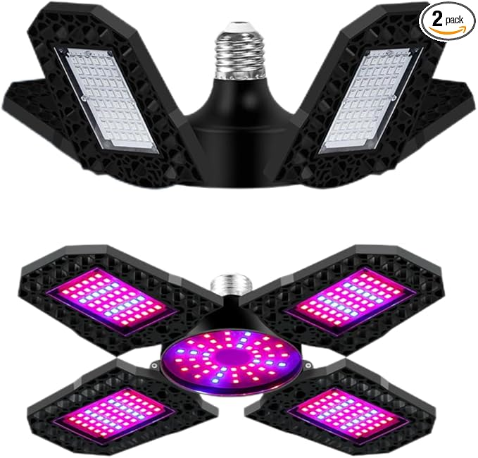 2PCS 400WPlant Lamp Replicating The Sun’s Spectrum Lamp It Fuels Photosynthesis At Every Stage From Seedling Sprouting To Fruit Ripening Turning Your Indoor Space Into Garden For Veggies Flowers Alike