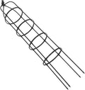 Yardwe Garden Trellis Climbing Plant Support Frame Metal Obelisk Trellis 12.46 Diameter 5.78ft Height Outdoor Yard Decor for Roses Cucumbers Bird Style