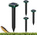 Powerful Snake Repellent for Yard &amp Outdoor Snake AwaySolar Sonic Snake Repeller Waterproof - Safe for Pets and Kids Keeps Snakes Away from Garage Lawn Home (4)
