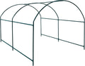 Strong Camel Greenhouse Replacement Frame for Outdoor Larger Hot Garden House  Support Arch Frame Climbing Plants/Flowers/Vegetables (10' X7'X6' Frame)