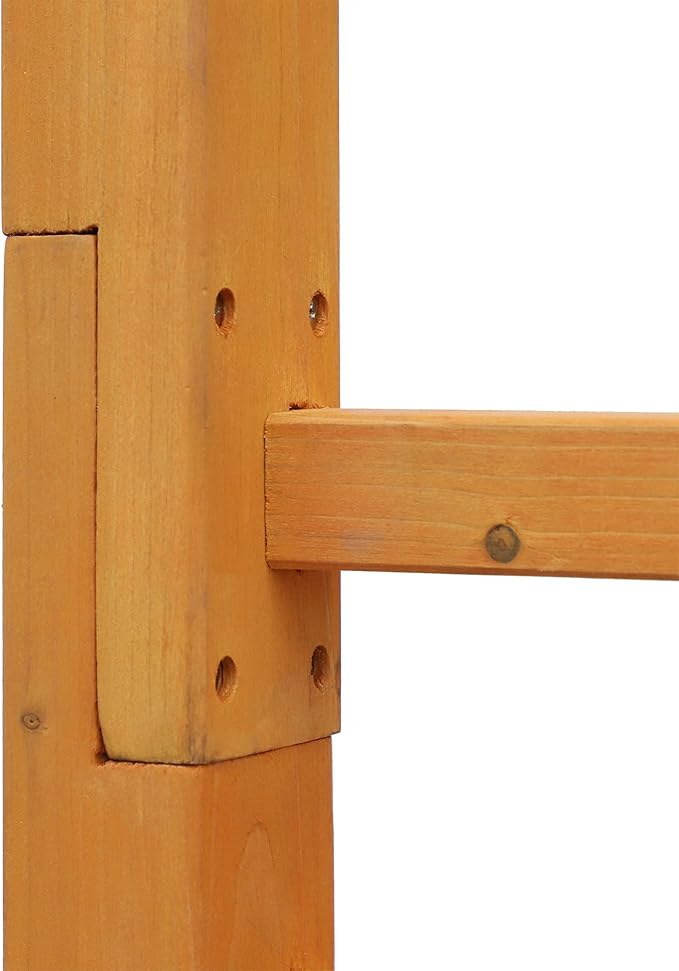 85 Wooden Gfor Wedding and Ceremony Outdoor Garden Arch for Climbing Vines Orange