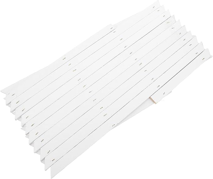 Wooden Garden Lattice Trellis Fence Panel Expandable Wood Fence for Climbing Plants Outdoor and Indoor White 44-inch Wall-Mounted Plant Support Structure
