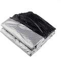 1Pcs 10m Silver Black Plastic Planting Film 0.012mm Thick Agriculture Ground Cover Film Protection Greenhouse Keep Warm Weed Control Mulch Film (Size : 2.0M Width)