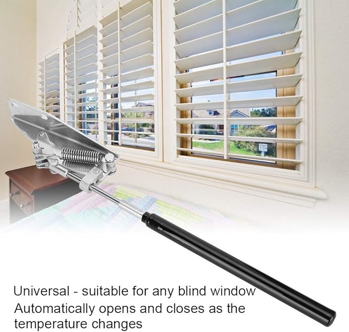 Louver OpenerAutomatic Opening Closing Louver Blind Window Opener Opening Tool for Home Office Automatic Window Opener for Greenhouse