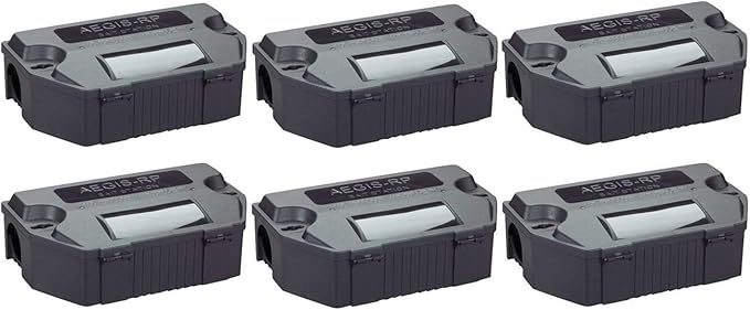 LIPHA TECH Aegis RP Rodent Bait Station - CASE (6 Stations)