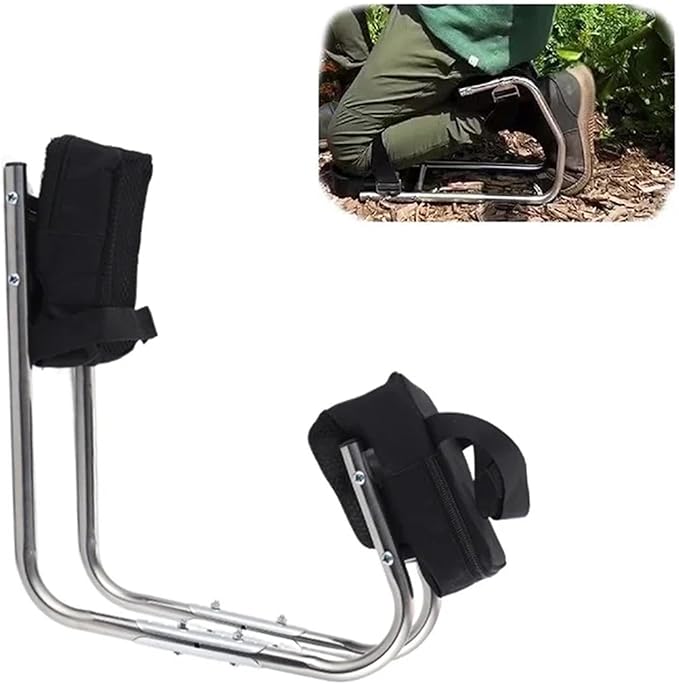 Garden Kneeler Seat Gardening Knee Seat Protecting Knees Portable Kneeling Stool Wearable Foam Pad Mat Labor-Saving Tools for Farm Work(Color 1-Style 1)