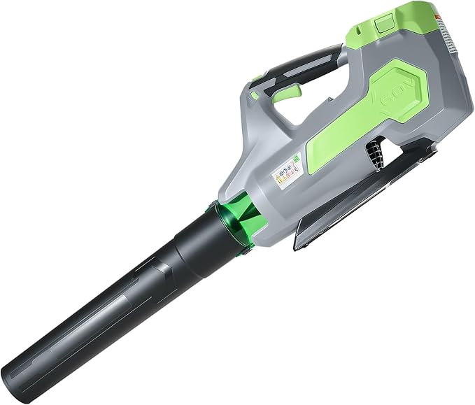 VEVOR 60V Cordless Leaf Blower with Brushless Motor 650 CFM/125 MPH Battery Powered Electric Leaf Blowers for Lawn Care with 5Ah Battery and Fast Charger 3 Speed Control