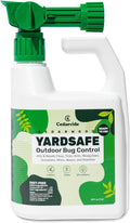 Cedarcide YardSafe | Kills &amp Repels Mosquitoes Ticks Fleas Mites &amp More with Natural Essential Oils | Family &amp Pet-Safe | Eco-Friendly | 1 Quart (32 Oz.)