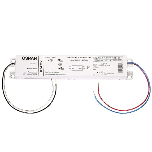 10 Pack - Osram 51522 Optotronic 96W 24V DC 120/277V AC 50/60Hz Constant Voltage Non- Dimmable LED Driver OT 96W/24V/UNV