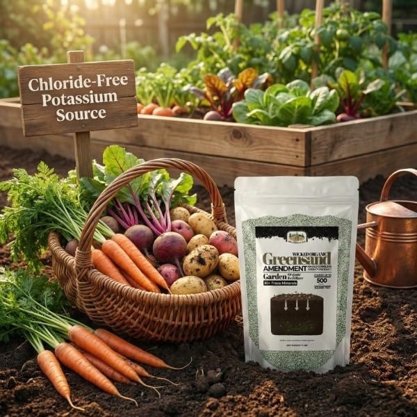 Old Cobblers Farm Greensand Fertilizer Soil - Lawns Gardens Trees Shrubs Container Plants - Organic Sustainable Soil Improvement (5 lbs | 10 lbs | 15 lbs | 20 lbs) (5lbs)