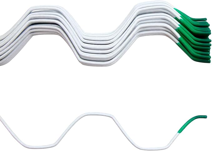 Aluminum &amp Steel Greenhouse Kit | 1 x 6.5' Lock Channel &amp Wire (50 Pack)