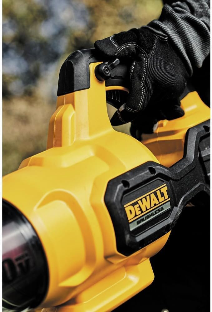 DEWALT 60V MAX* FLEXVOLT Leaf Blower Cordless Handheld 125-MPH 600-CFM Tool Only (DCBL772B)