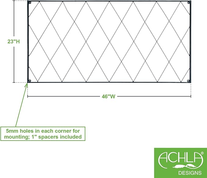 Achla Designs Oxfordshire Trellis Extension Section