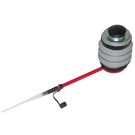 Insecticidal Duster with Red Powder Coating – Durable Lightweight Pest Control Tool – Easy-to-Use for Precise Insecticide Application