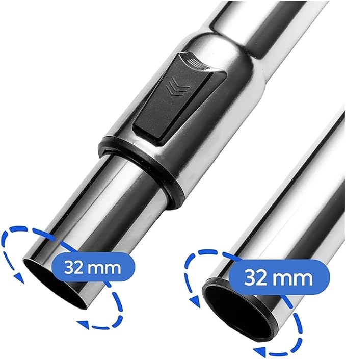 Vacuum Cleaner Tube Telescopic TubeConnection Universal Pipe Suitable for Most Models Vacuum Cleaner Tube(Inside 32mm)